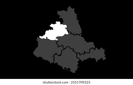 4k Vadlapur mapa, Distrito de Jaunpur, Estado de Uttar Pradesh, República de la India, Gobierno de Uttar Pradesh, territorio indio, India oriental, política, aldea, turismo