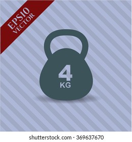 4Kg Kettlebell icon