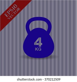 4Kg Kettlebell icon