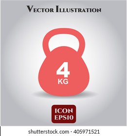 4Kg Kettlebell icon