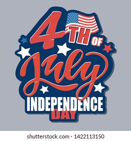 4th, america, american, background, banner, blue, brush, card, celebrate, celebration, day, design, event, flag, flyer, fourth, freedom, greeting, hand, happy, holiday, illustration, image, independen