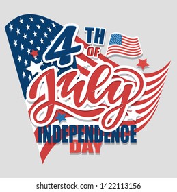 4th, america, american, background, banner, blue, brush, card, celebrate, celebration, day, design, event, flag, flyer, fourth, freedom, greeting, hand, happy, holiday, illustration, image, independen