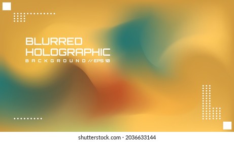 4th Blur holographic design, simple and modern. suitable for a presentation background for you, or other purposes.