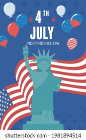 4th independence american national celebration