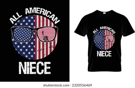 4th of July All American Family Matching shirts, Happy Independence Day Shirts, Holiday, Banner, T-shirt print.