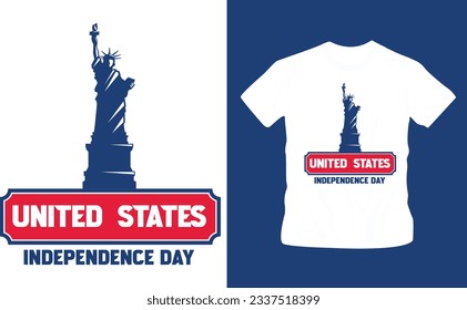 4th July America independence day t shirt editable template