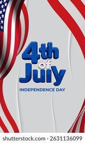 4th of july america independence day celebration banner background