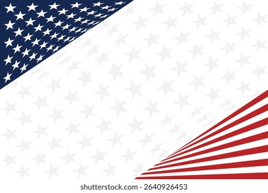 4th of July american flag background, happy independence day, United States of American flag memorial day background design.