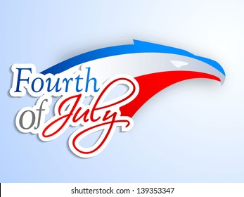 4th of July, American Independence Day background.