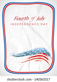 4th July, American Independence Day background.