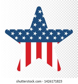 Happy 4th July Usa Independence Day Stock Vector (Royalty Free) 1730499970