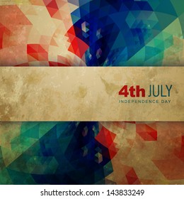 4th of july american independence day abstract background