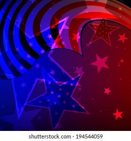 4th of July, American Independence Day celebration background.