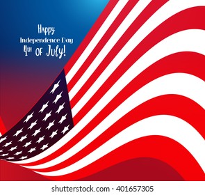 4th of July, American Independence Day celebration background