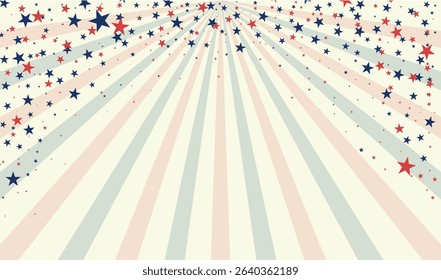 4th of July background, independence day, America celebration, poster	
