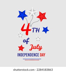 4th July banner design template:




