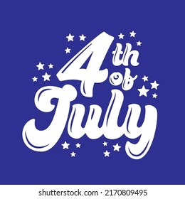 4th of July, 4th of July Banner, Fourth of July, Holiday Banner, Independence Day Background, Vector Illustration for Flyers, Greetings Cards, Posters, Banners, Announcements	
