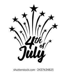 4th of july black t-shirt design.eps
