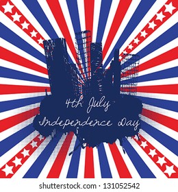 4th of July celebration background