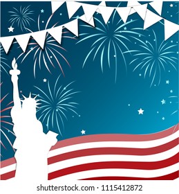 4TH of July Celebration frame