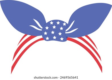 4th of July celebration freedom day element headband vow