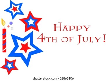 4th of July Celebration Vector