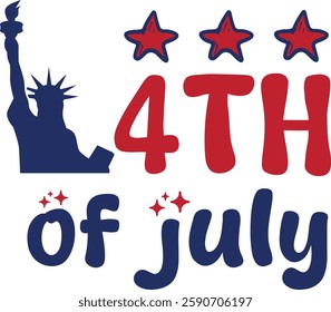 4th of July Celebration Vector | Independence Day USA Design