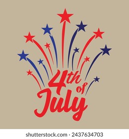 4th of july colorful t-shirt design.eps
