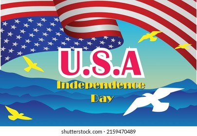 The 4th of July is the day when America is declared independent and no longer under British rule. So July 4th is American Independence Day. which is considered the national day of America