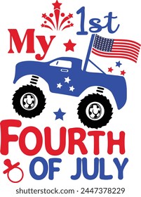 4th Of July Design shirt Design