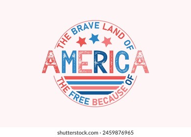 4th July EPS T-Shirt Design, 4th july quotes t shirt designs