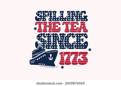 4th July EPS T-Shirt Design, 4th july quotes t shirt designs