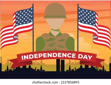4th of July every year that Americans will celebrate independence day which started since the 18th century, on 2 July 1776 or 245 years ago