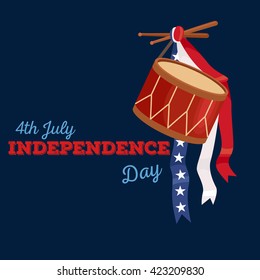 4th july fireworks background, fourth vector banner, american national flag decoration, celebration usa independence day illustration, symbol of united states freedom, patriotic holiday