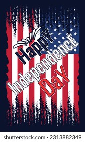  4th july Happy independence day United America t-shirt vector art design, Happy moment happy day celebration USA.