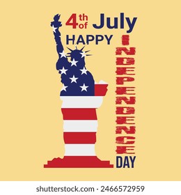 4th of July Happy Independence Day Statue of Liberty Memorial Day celebration 