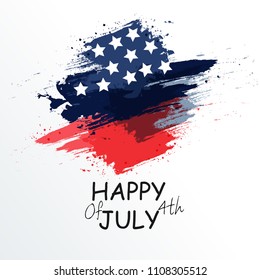 4th of July holiday . USA Independence Day  sale, discount, advertising, banner, Fourth of July, Holiday.
