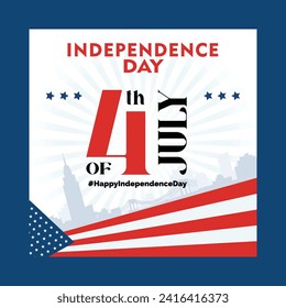 4th of july independance day flyer