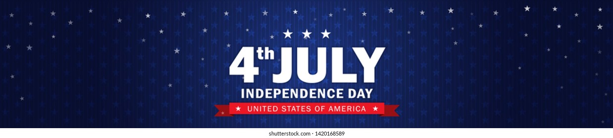 4th of July Independence day background. Perfect for invitations or announcements.