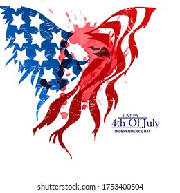 4th of July, Independence Day Background, Vector illustration.