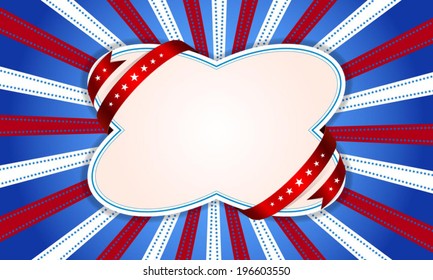 4th of July independence day background, July 4th, Memorial Day, Independence day, Easy to edit. Perfect for invitations or announcements.
