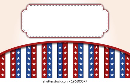 4th of July independence day background, July 4th, Memorial Day, Independence day, Easy to edit. Perfect for invitations or announcements.