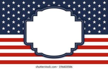 4th of July independence day background, July 4th, Memorial Day, Independence day, Easy to edit. Perfect for invitations or announcements.