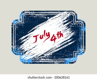 4th of July independence day background, July 4th, Memorial Day, Independence day, Easy to edit. Perfect for invitations or announcements.