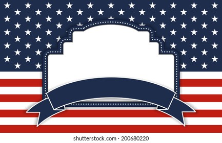 4th of July independence day background, July 4th, Memorial Day, Independence day, Easy to edit. Perfect for invitations or announcements.