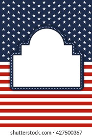4th of July independence day background, Easy to edit. Perfect for invitations or announcements.