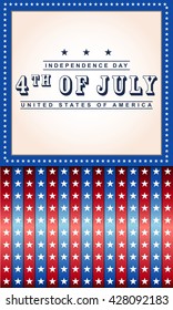 4th of July Independence day background.