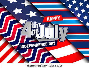 4th of july. Independence day background