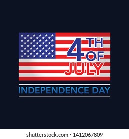 4th July independence day design