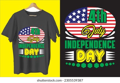 4th July Independence Day design for t-shirt, cards, frame artwork, phone cases, bags, mugs, stickers, tumblers, print etc.